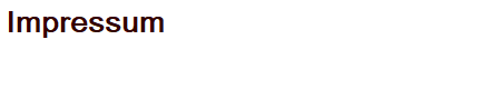 Impressum