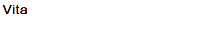Vita